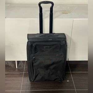 Tumi Black Rolling Carry-On Travel Bag